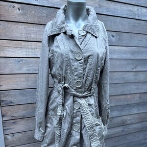 Jou Jou Beige Trench Coat